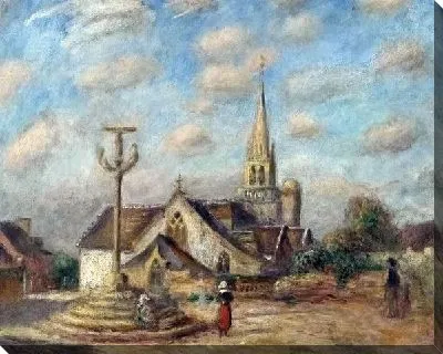 Картина маслом Церковь №13