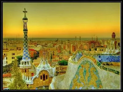 Картина Панорама Барселоны