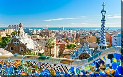 Парк Гауди в Барселоне