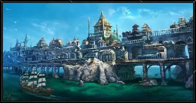 Картина Восточный замок