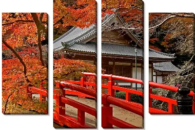Модульная картина Мост в Японии №2