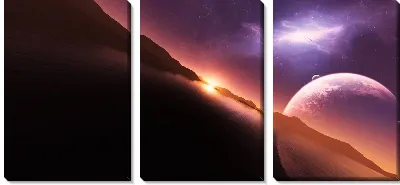 Модульная картина Космос №2