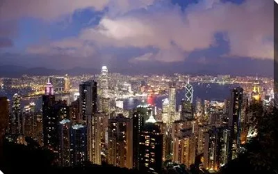 Постер Ночной Гонконг