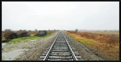 Картина Железная дорога