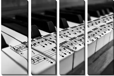 Модульная картина Пианино (Piano) №9