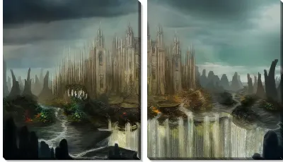 Зловещий замок (Ominous castle)