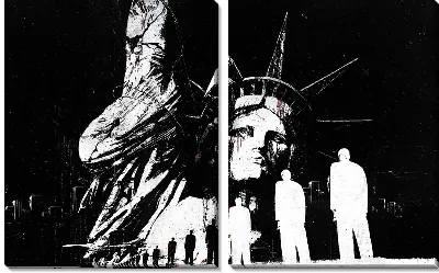 Модульная картина Статуя Свободы (Statue of Liberty) №12