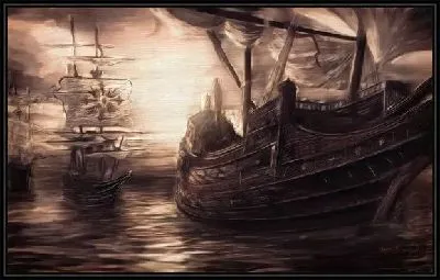 Картина Корабли (The ships)