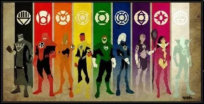 Картина Герои комиксов (Heroes of comics)
