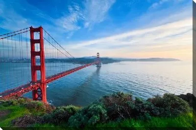 Постер Мост Золотые Ворота (The Golden Gate Bridge) №2