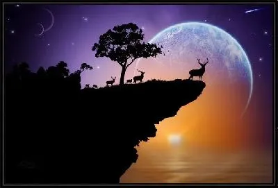 Картина Олени (Deers)