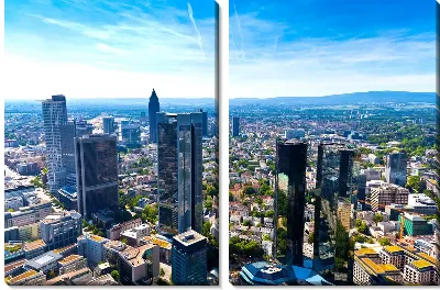 Мегаполис с высоты птичьего полета (Megapolis aerial view)