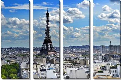 Модульная картина Париж (Paris) №24