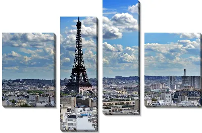 Модульная картина Париж (Paris) №24