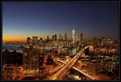 Картина Ночной Нью-Йорк (Night New York) №4