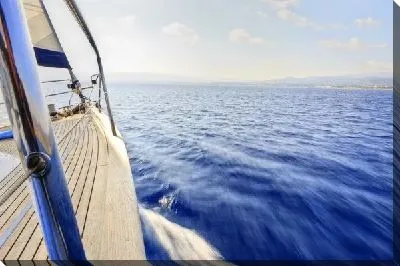 Постер Яхта в море (Yacht in the sea) №2