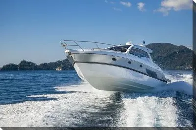 Постер Яхта на волнах (Yacht on the waves)