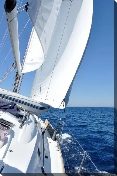 Постер Яхта в море (Yacht in the sea) №3