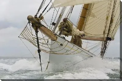 Постер Яхта на волнах (Yacht on the waves) №3