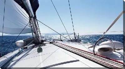 Яхта в море (Yacht in the sea) №6