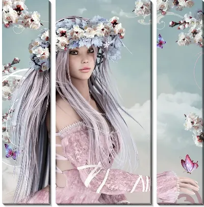 Девушка-весна (Spring girl)