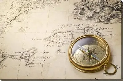 Карта и компас (Map and compass) №3