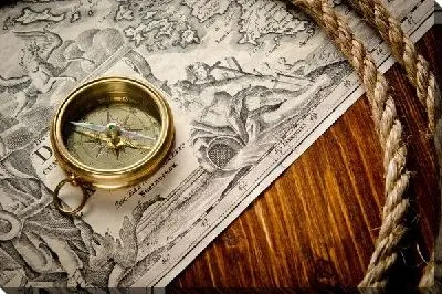 Карта и компас (Map and compass) №5