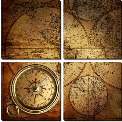 Карта и компас (Map and compass) №11