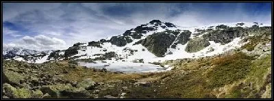 Картина Зимняя панорама озер Пеналара