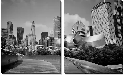 Модульная картина Чикаго №2
