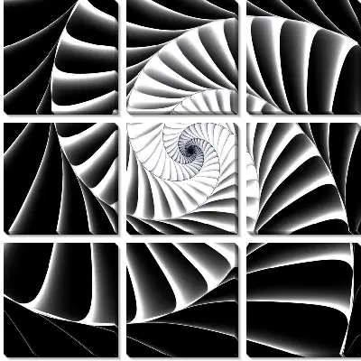 Фрактал моновихрь