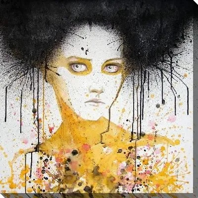 Картина маслом Рисунок девушки №5