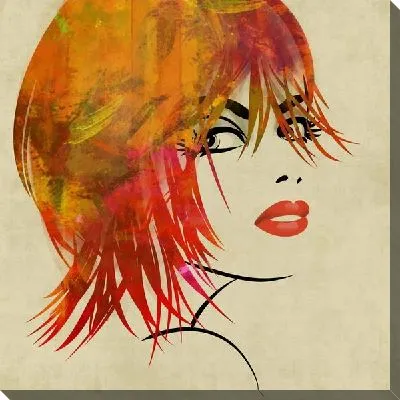 Картина маслом Рисунок девушки №14