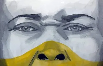 Плакат Рисунок девушки №32