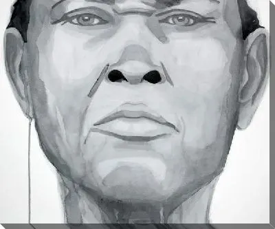 Картина маслом Рисунок девушки №33