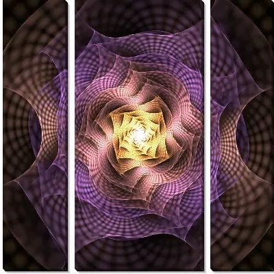 Фрактал ядро Земли