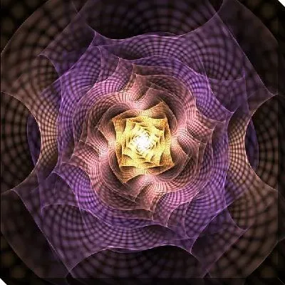 Фрактал ядро Земли