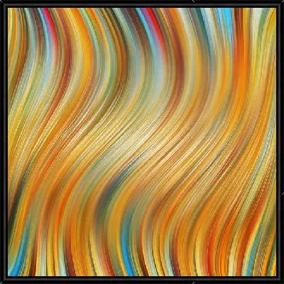 Картина Фрактал гибкость линий