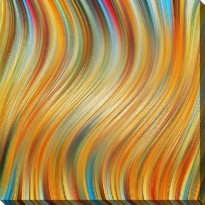 Постер Фрактал гибкость линий