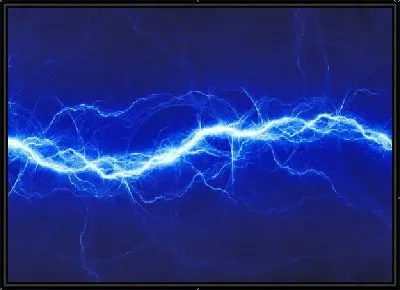 Картина Фрактал молния