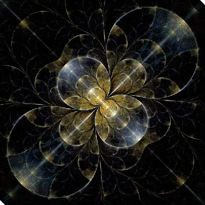 Постер Фрактал бесконечность №2