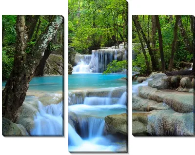 Модульная картина Водопад №26