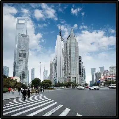 Картина Улица Шанхая