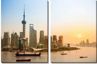 Шанхай на закате