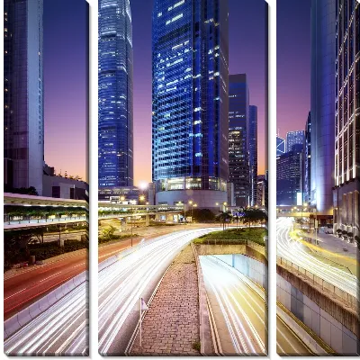 Модульная картина Гонконг №28