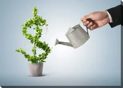 Постер Рост сбережений