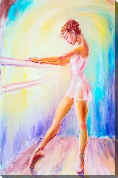 Картина маслом Балет — балерина — танец №6