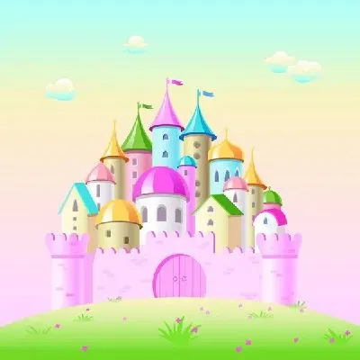 Плакат Детская — сказочный замок