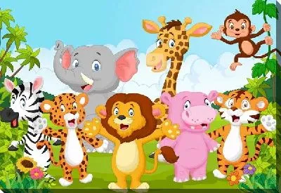 Постер Детская — животные №5