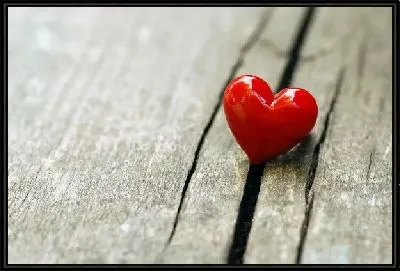 Картина Сердце-валентинка